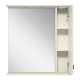 Зеркальный шкаф Misty Лувр - 75 правый (слоновая кость) П-Лвр03075-1014П