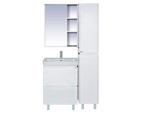 Зеркальный шкаф Misty Венера - 55 Зеркало-шкаф лев. со светом белое П-Внр04055-01СвЛ