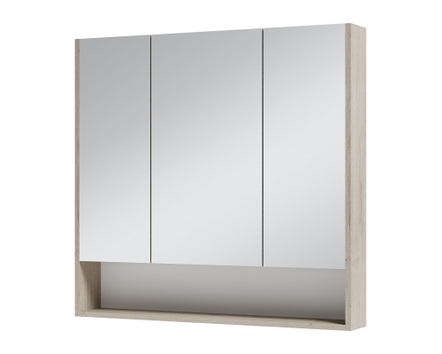 Зеркальный шкаф Misty Мускат - 90