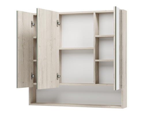 Зеркальный шкаф Misty Мускат - 90