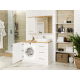 Зеркальный шкаф Misty Респект - 120 левый
