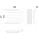Полотенцесушитель Terminus Фокстрот 1" БШ 500х700