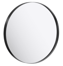 Зеркало круглое 60см, цвет чёрный, Aqwella - коллекция RM RM0206BLK