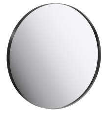 Зеркало круглое 80см, цвет чёрный, Aqwella - коллекция RM RM0208BLK