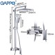 Душевая стойка Gappo G2407-30