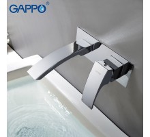 Смеситель для раковины Gappo G1007-2 настенный