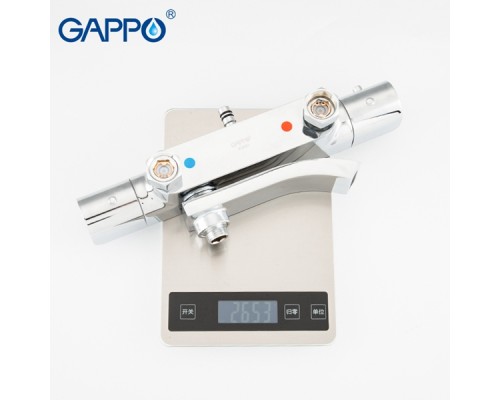 Душевая стойка с термостатом Gappo G2407-40
