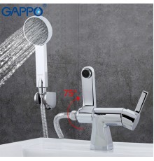 Cмеситель для ванны и раковины Gappo Chanel G1204 с душевой лейкой