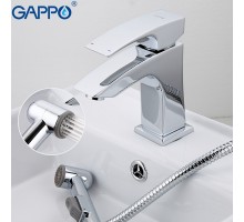 Смеситель для раковины с гигиеническим душем Gappo Jacob G1207
