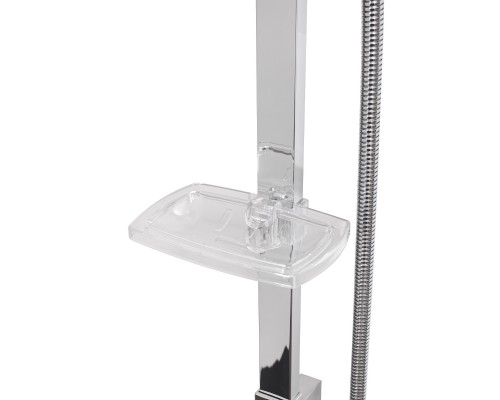 Набор для ванны 3 в 1 Hansberge CUBITO H7077W White/Chrome