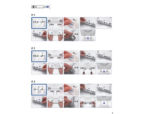 Механизм плавного опускания (микролифт) крышки / сиденья для унитазов Gustavsberg