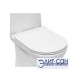 Крышка-сиденье Sanita Luxe NEXT Slim для унитаза NEXT быстросъемная с микролифтом