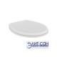Крышка-сиденье Ideal Standard ECCO / EUROVIT W302601 металлический крепеж