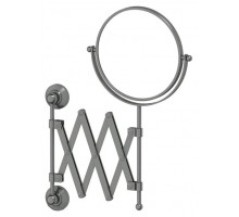 Настенное косметическое зеркало 3SC Stilmar STI 420 двустороннее с 2-х кратным увеличением, античное серебро