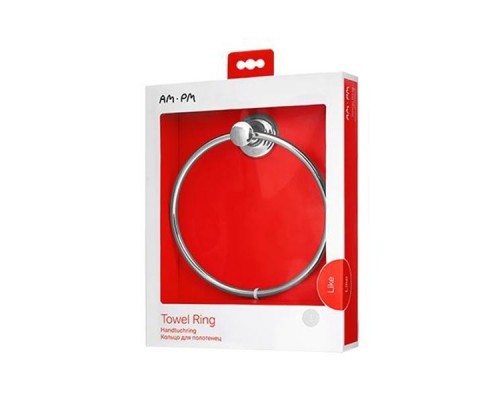 Полотенцедержатель кольцо Am.Pm Like A8034400, 20 см, хром