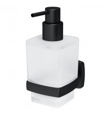 Дозатор для жидкого мыла Am.Pm Gem, цвет держателя черный матовый, A9036922