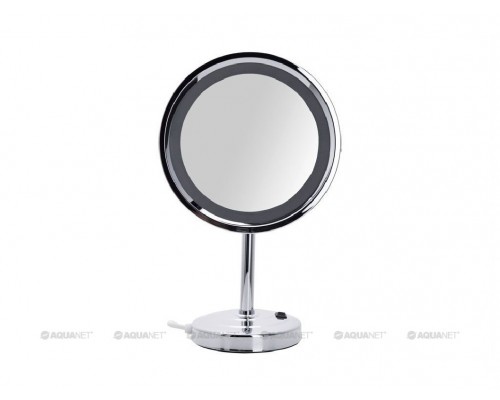 Косметическое зеркало Aquanet Lvyi 2209D, с LED-подсветкой, хром (204516)