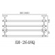 Двойной полотенцедержатель Art&Max Antic AM-E-2648Q, 58.5 см, бронза