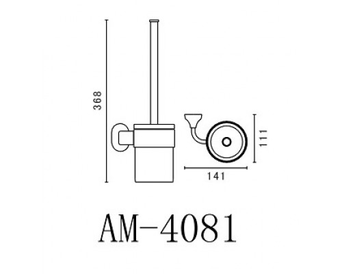 Ершик Art&Max Ovale AM-E-4081