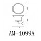 Мыльница Art&Max Ovale AM-E-4099A