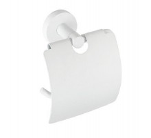 Держатель туалетной бумаги Bemeta White 104112014 14 x 8 x 15.5 см с крышкой, белый