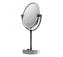 Косметическое зеркало Bemeta 112101622 22.5 x 12 x 35.5 см, с подсветкой, хром