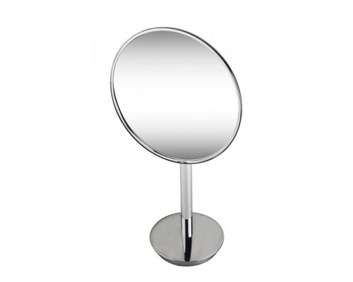 Косметическое зеркало Bemeta 116401412 21.5 x 14 x 37.5 см, круглое, без подсветки, хром