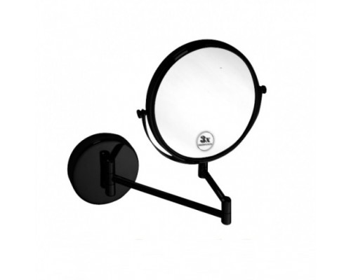 Косметическое зеркало Bemeta Dark 112201510 23 x 33 x 31 см, MS22U круглое, черный
