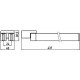 Полотенцедержатель двойной Emco Loft 0550 001, 41 см, хром