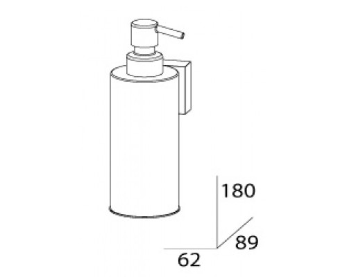 Дозатор для жидкого мыла FBS Esperado ESP 011