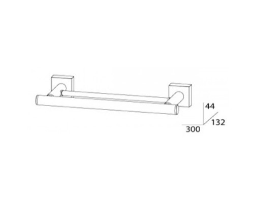 Полотенцедержатель FBS Esperado ESP 034 длина 30 см, хром