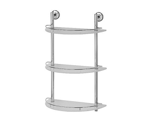 Полка FBS Ellea ELL 082 полукруглая 3-х ярусная