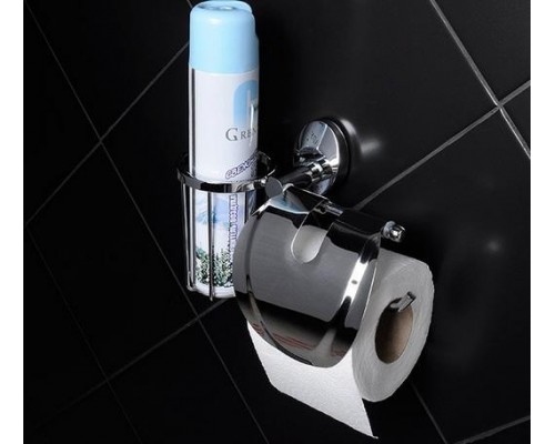 Держатель туалетной бумаги Fixsen Europa FX-21809+10 с держателем для освежителя, хром