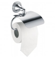 Держатель туалетной бумаги Fixsen Best FX-71610 с крышкой, хром