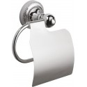 Держатель туалетной бумаги Fixsen Style FX-41110 с крышкой, хром