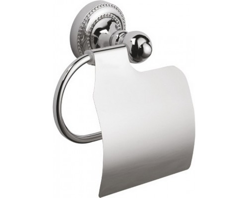 Держатель туалетной бумаги Fixsen Style FX-41110 с крышкой, хром