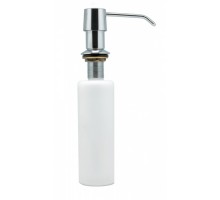 Дозатор для жидкого мыла Fixsen Hotel врезной, металлическая помпа, хром, FX-31012D