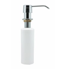 Дозатор для жидкого мыла Fixsen Hotel врезной, пластиковая помпа, хром, FX-31012C