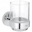 Стакан с держателем Grohe Essentials 40447001 Стакан с держателем Grohe Essentials 40447001