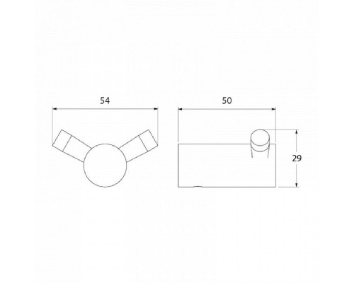 Крючок Iddis L0412 Renior