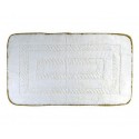Коврик для ванной комнаты Migliore Complementi, белый, узор 1, тесьма золото, 60 х 100 см, 29695