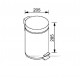 Корзина для мусора Aquanet 8072, 5 литров, хром (187082)