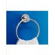 Кольцо для полотенца Ridder 12050100, прозрачное,  на присосках, хром, 18.5 см