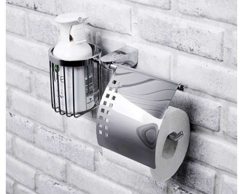 Держатель туалетной бумаги и освежителя воздуха WasserKraft Kammel К-8359