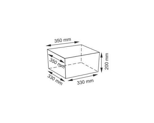 Корзина WasserKraft  WB-150-L большая для белья