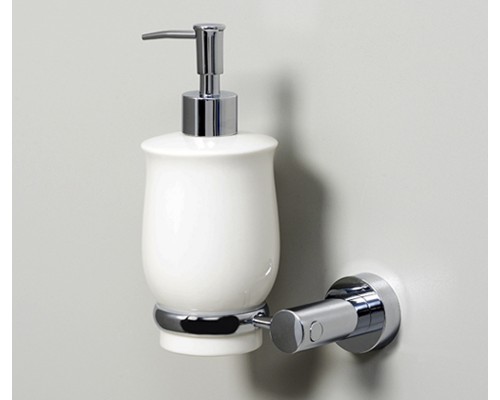 Дозатор для жидкого мыла с держателем WasserKRAFT K-24299