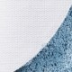 Коврик WasserKraft  BM-3946 Crystal Blue напольный, цвет - голубой, 60 х 100 см