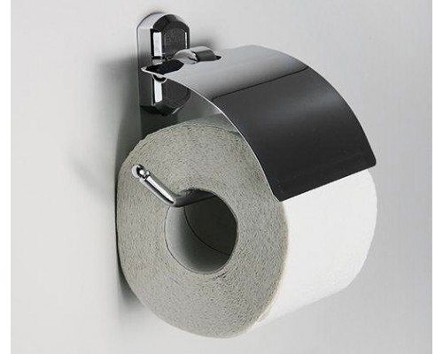 Держатель для туалетной бумаги WasserKRAFT  3025, с крышкой