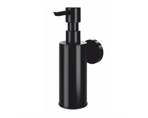 Дозатор для жидкого мыла WasserKRAFT K-1399BLACK, антивандальный, черный