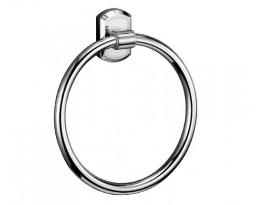 Полотенцедержатель кольцо WasserKRAFT  3060, 19 см, хром